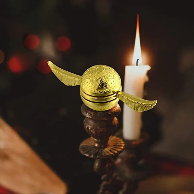 Fidget Spinner Hand Finger Spinners Metal Sensory Toy Magical Wizardry World Wing High Speed Steel Bearing