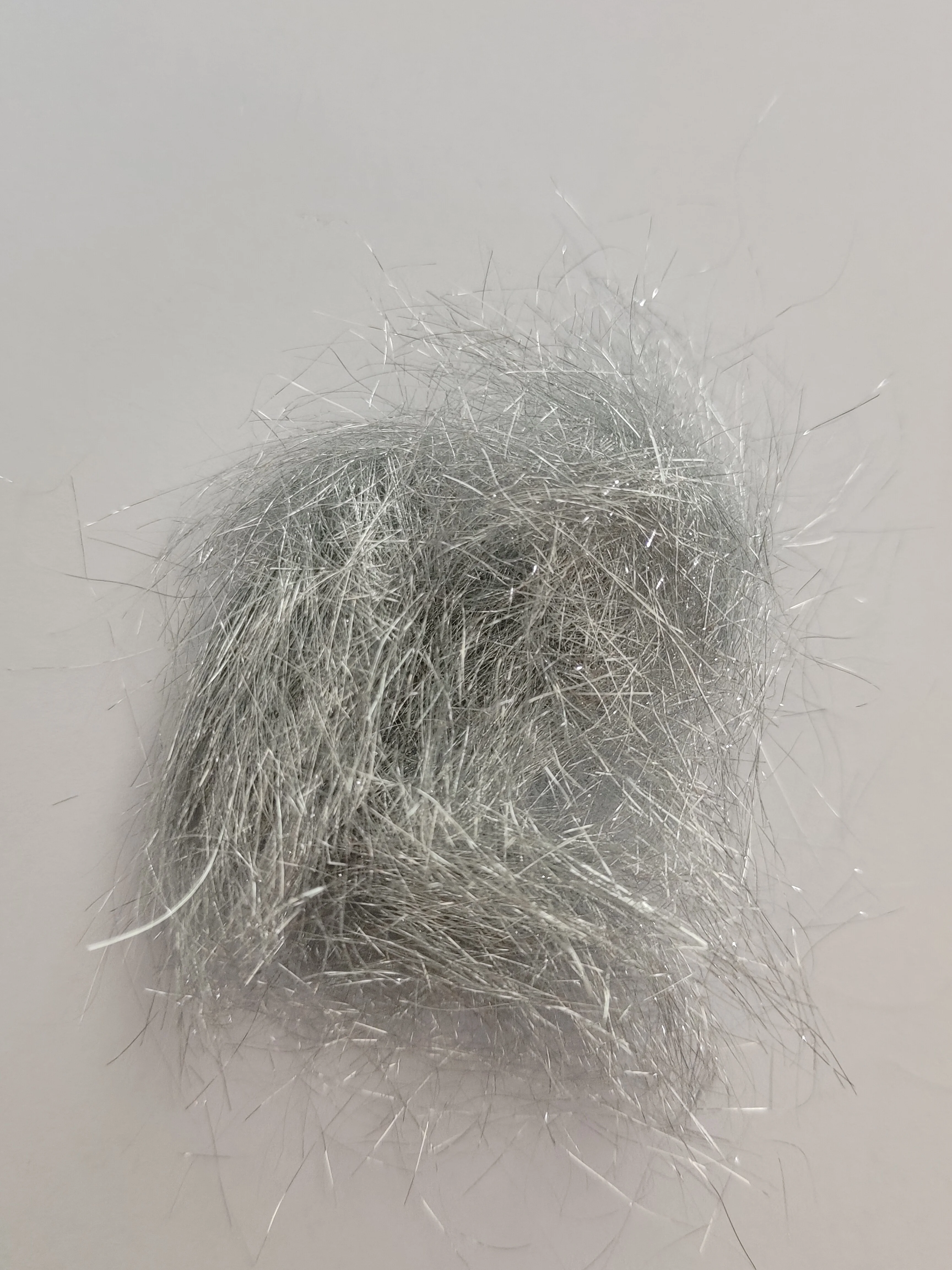 Popular Wholesale Custom Angelina Fiber Metallic Yarn Fiber Rainbow Color Sparkle Knitting Yarn Angelina Fiber