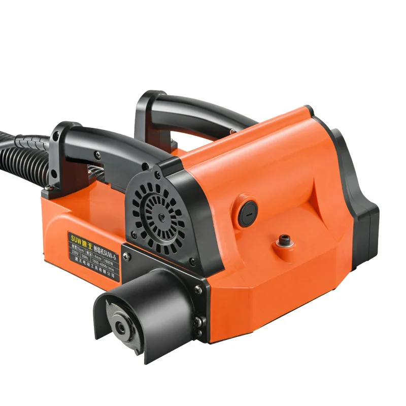 2024New Ho Selling PowerTools Long planing knife health lessdust Electric Wall shovel machine