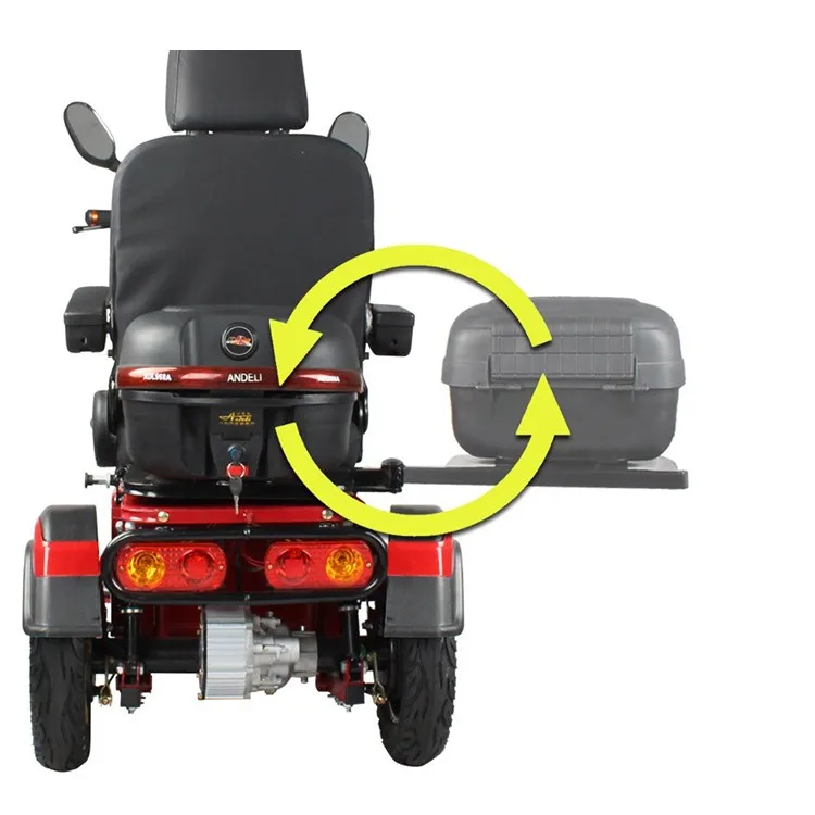 3 Wheel Mobility Scooter handicapped scooter for disabled/handicapped Elderly Electric Tricycle Cargo Home Use Electric Tricycle