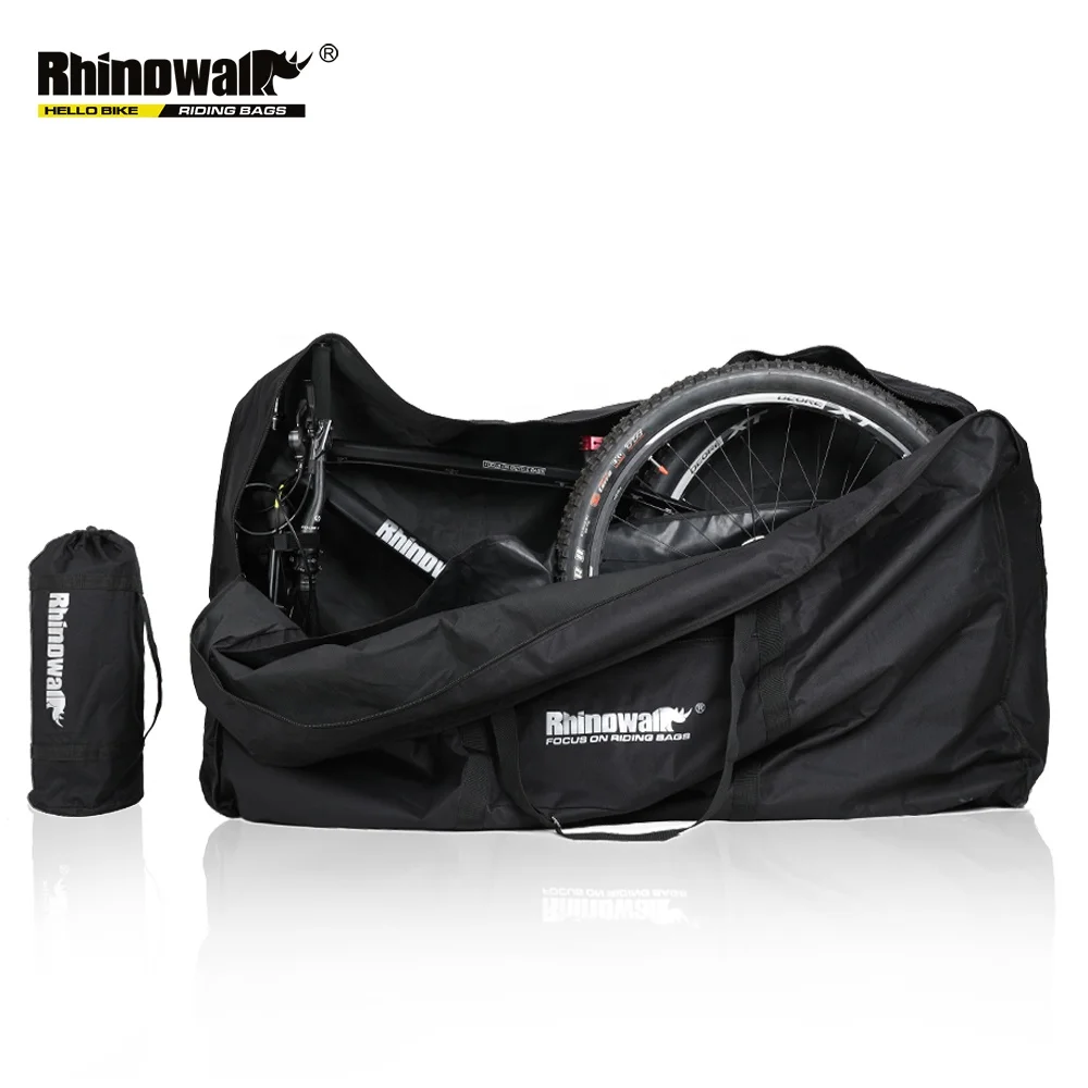 Rhinowalk Folding Bike Bag Thick Bicycle Carry Bag, EBike Transport Case for Transport Air Travel,Shipping Bag