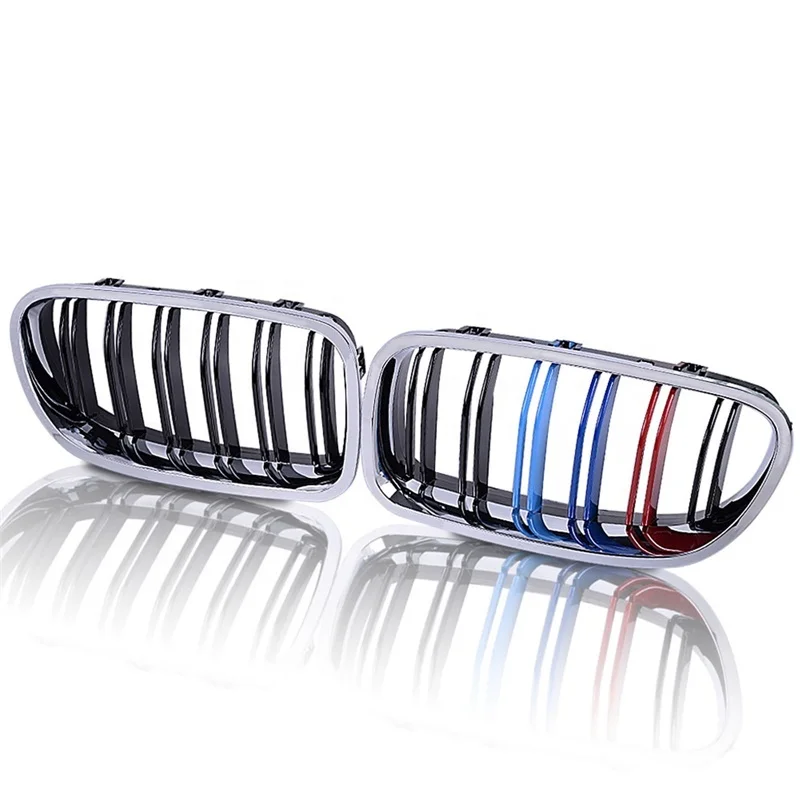 Wholesale china grille car accessories car front chrome grill for BMW F10 M5 5 Series 528i 535i 550i 2009-2018