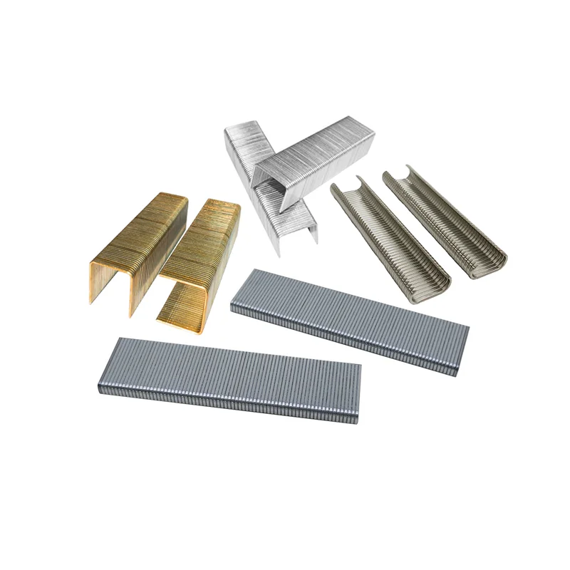 80 series 8006 8012,  19Ga 20Ga 22Ga stainless steel carbon steel galvanized U Type Nails Staple U-shaped nails Code Nails/