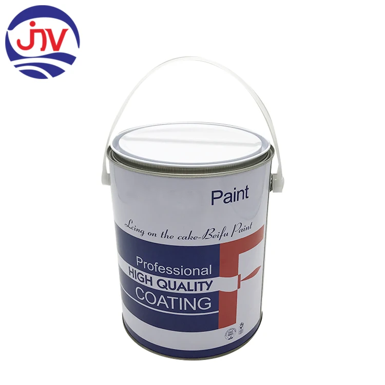 0.28mm Thickness Tinplate 3L Metal Paint Cans Paint Bucket for Paint Coating