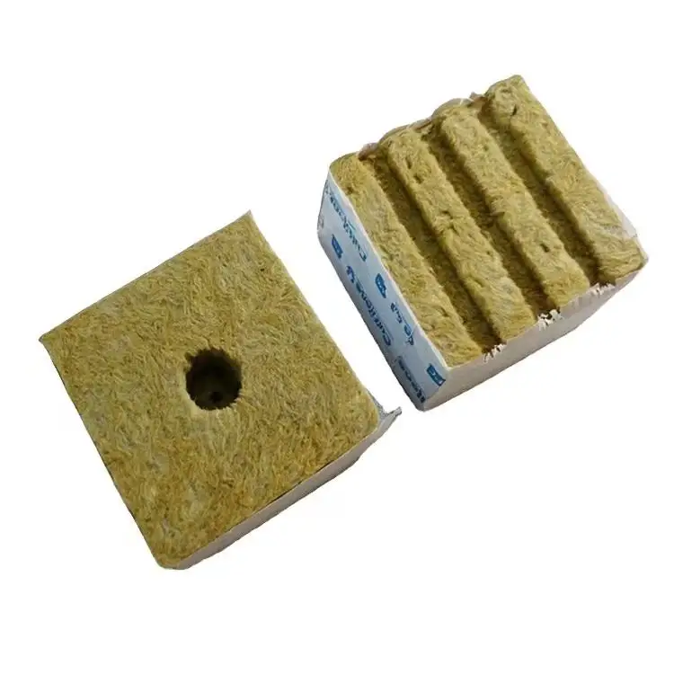 Factory Direct Sales Of Hydrophobic Rock Wool Sheeting For 1 Inch Cubic Seeds
