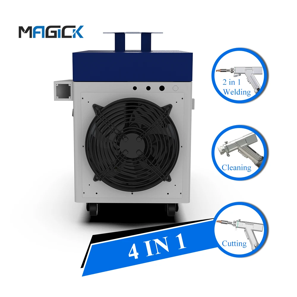 Fully automatic 4in1 air-cooled laser handheld welding machine for tight welding