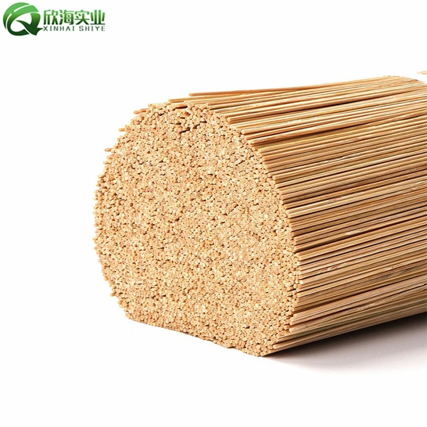 China Machine Made Standard Size Mothproof Raw Bamboo Incense Stick For Making Agarbatti