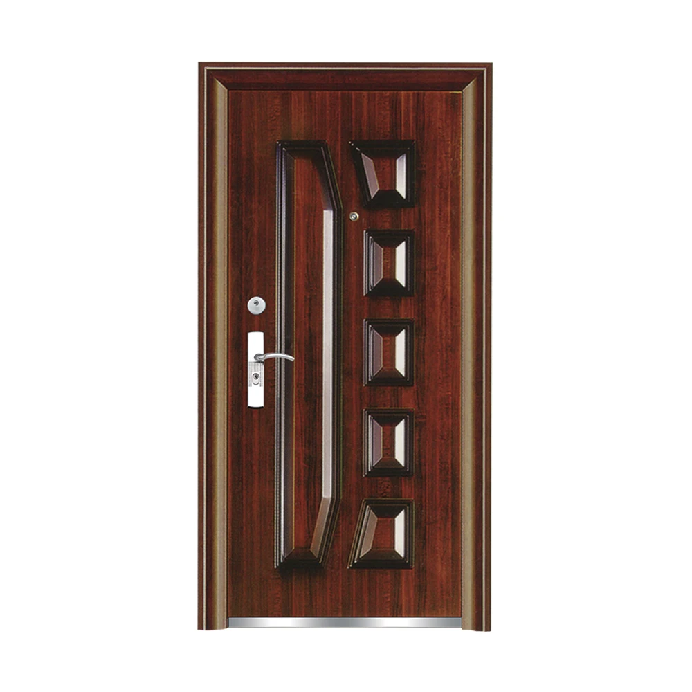 High quality classic design steel security doors residential surface fancy security door