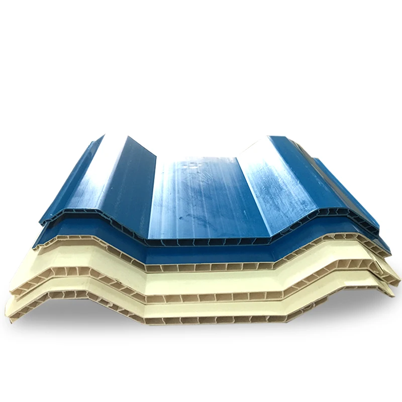 hollow pvc sheet twin wall roof sheet