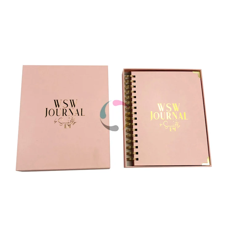 2023 agenda a6 wholesale small luxury planners bulk spiral hardcover custom notebook printing
