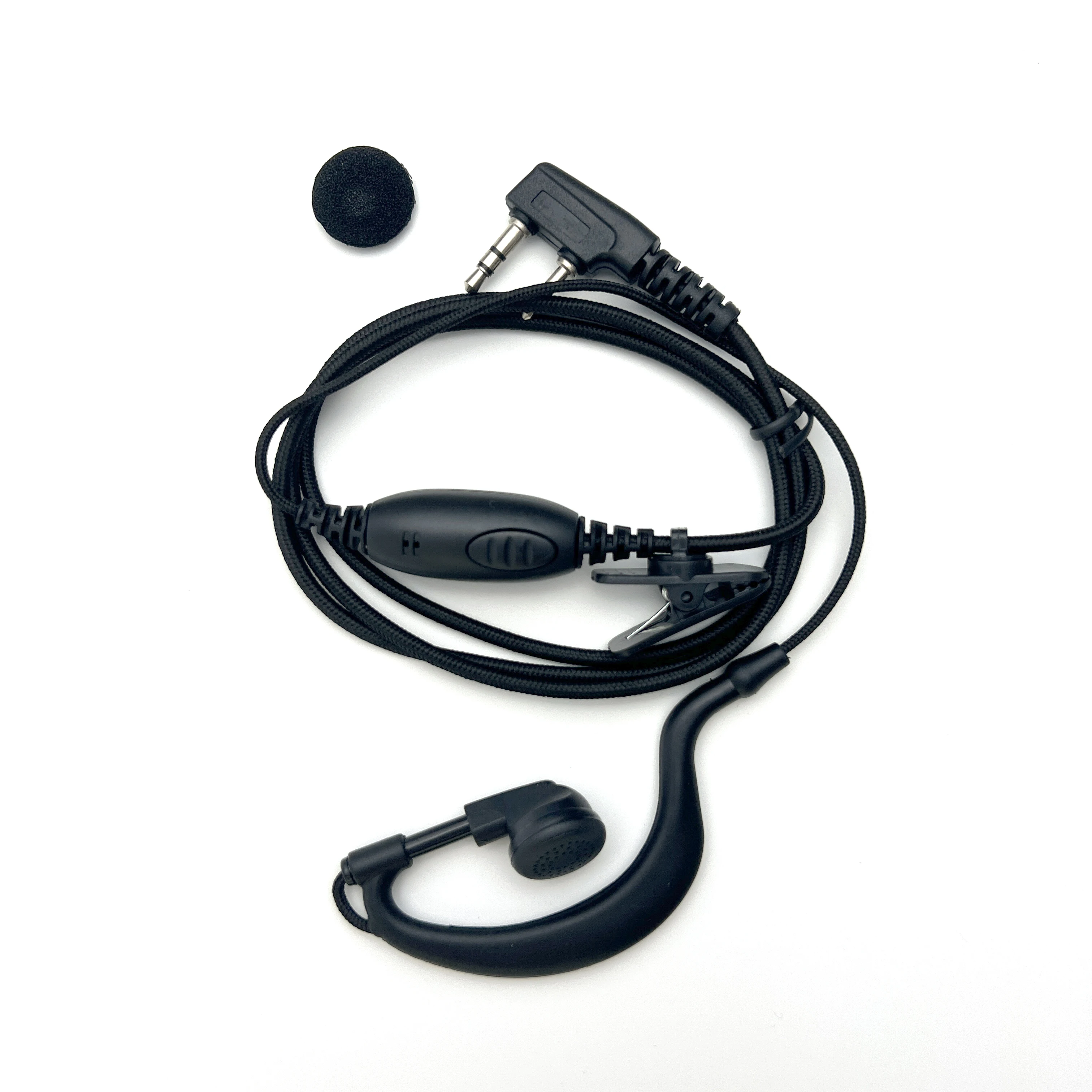 Walkie talkie headset woven fabric texture BF-888S UV-5R Arcshell AR-5 Retevis H-777 Ansoko A-8S Greaval GV-8S