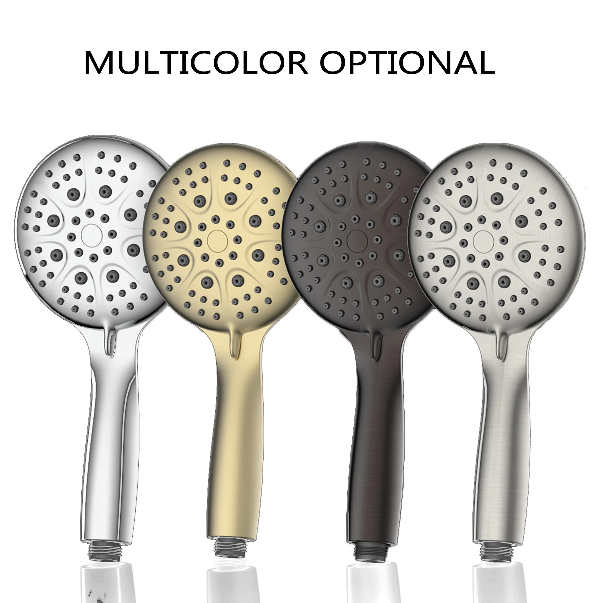 
12 setting high quality rainfall shower head system shower head combo 