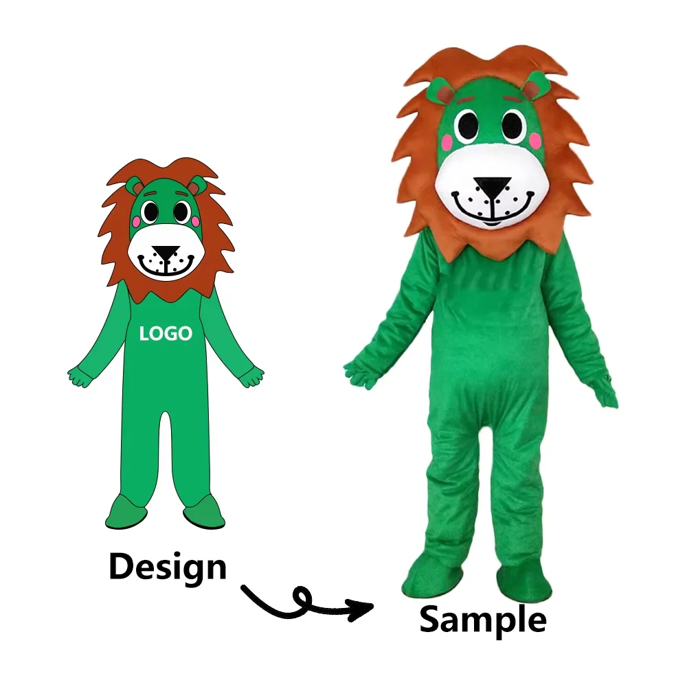 Cartoon Animal Mascots OEM Design Plush Costumes Promotion character mascot costume