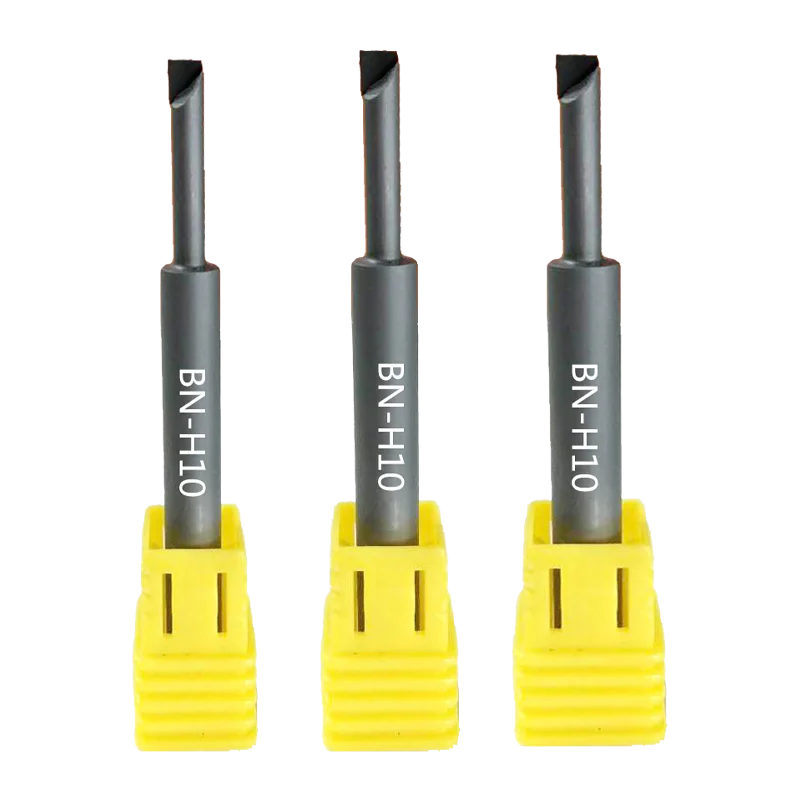 Qiye HRC45 small hole CBN milling cutter CBN boring cutter for hardened steel