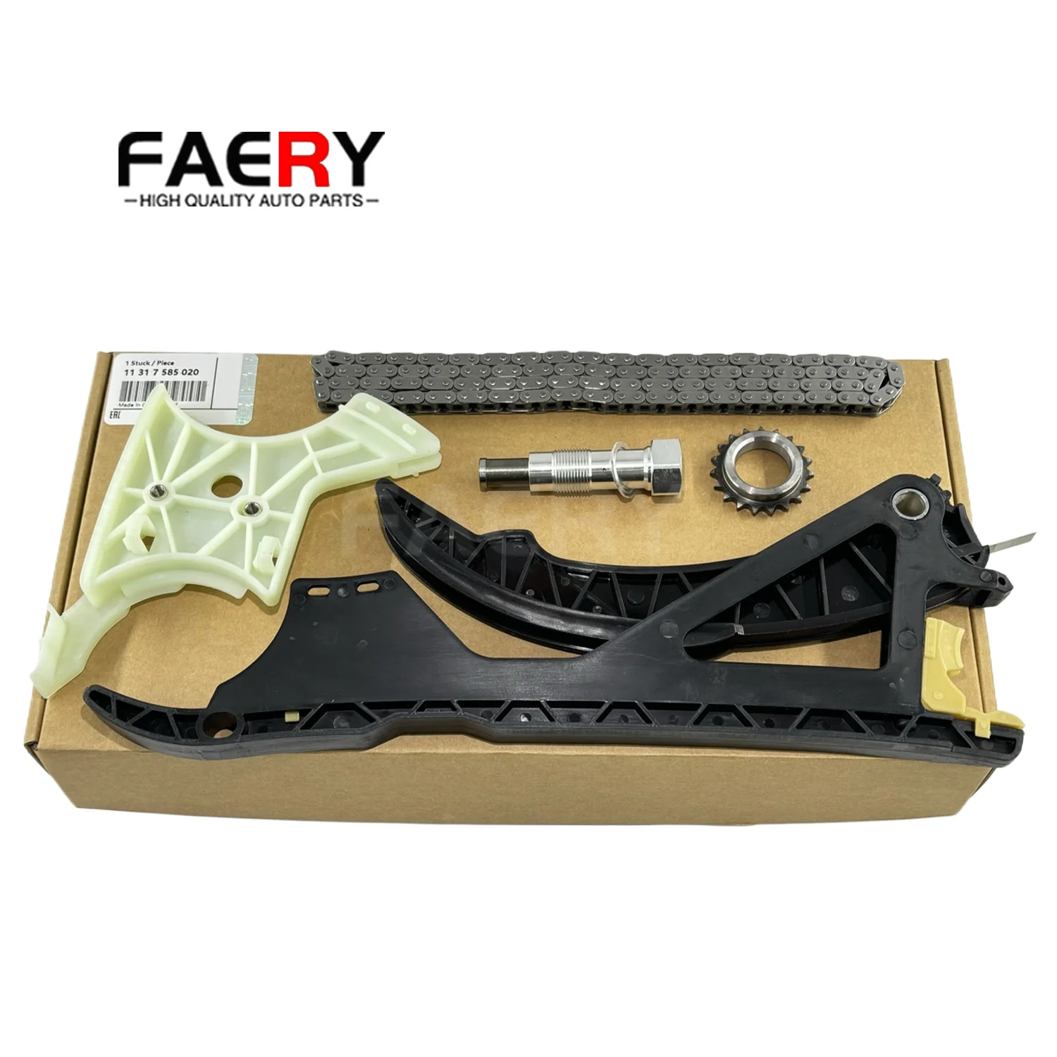 FAERY Timing Chain Kit 11317502180 11317584723 11317585020 high quality factory for BMW N52 N55 N52 B30 Engine Systems