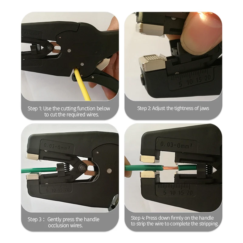 LEKON Cable Crimping Tool Line Clamp High Quality Cable Crimping Tools TC-1 Hand Wire Crimping Tool WX-D3