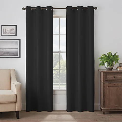 i@home New Style Best-selling Window Decoration Light Curtains Hotel Green Blackout Curtain