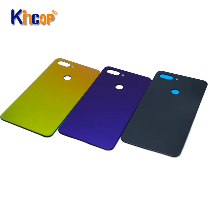 Wholesale price mobile phone battery door back cover glass housing for Xiaomi Mi 8 lite