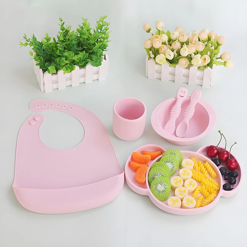 Silicone Baby Sippy Cups Training Straw Cup for Infants Toddlers and Kid
