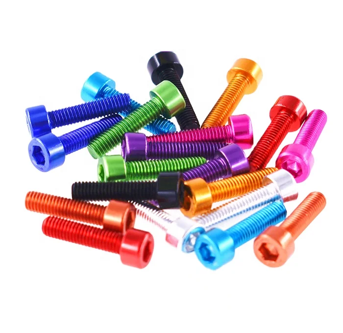 M2 M3 M4 M5 M6 M8 M10 M12 Aluminum cup head screws socket head cap screw