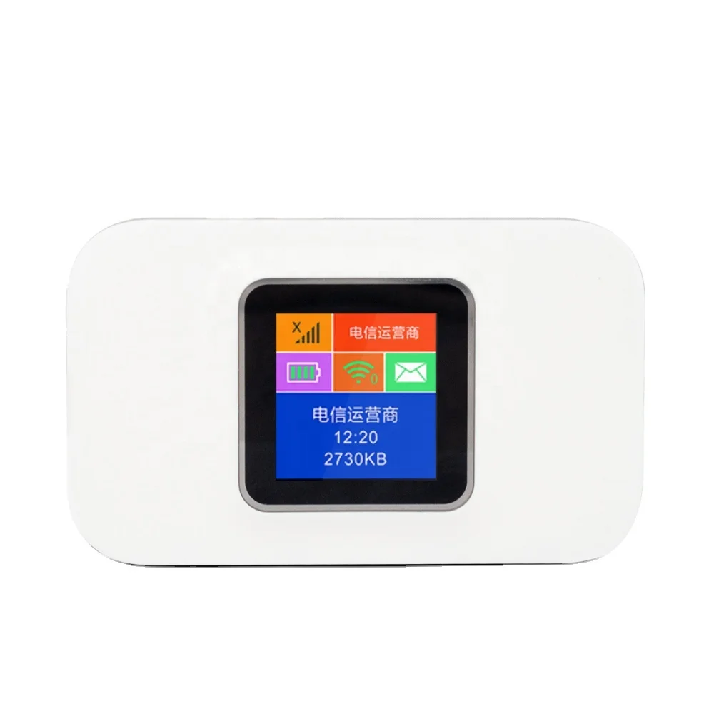 ALLINGE MDZ2936 разблокированный 150 Мбит/с 4G Мини Wi-Fi роутер с Sim-картой Портативная точка доступа с ЖК-экраном