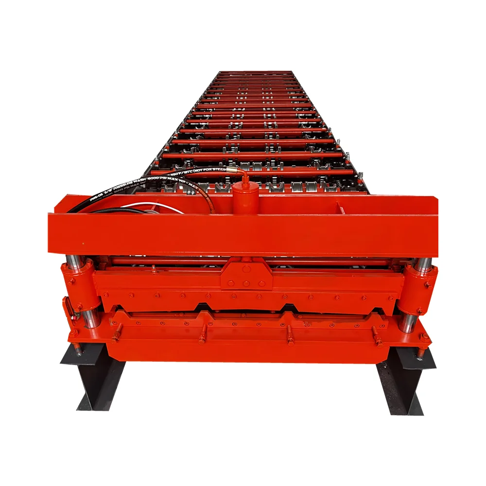 Best Selling Steel Metal Roof Trapezoidal Roll Forming Machine Factory Direct Sale