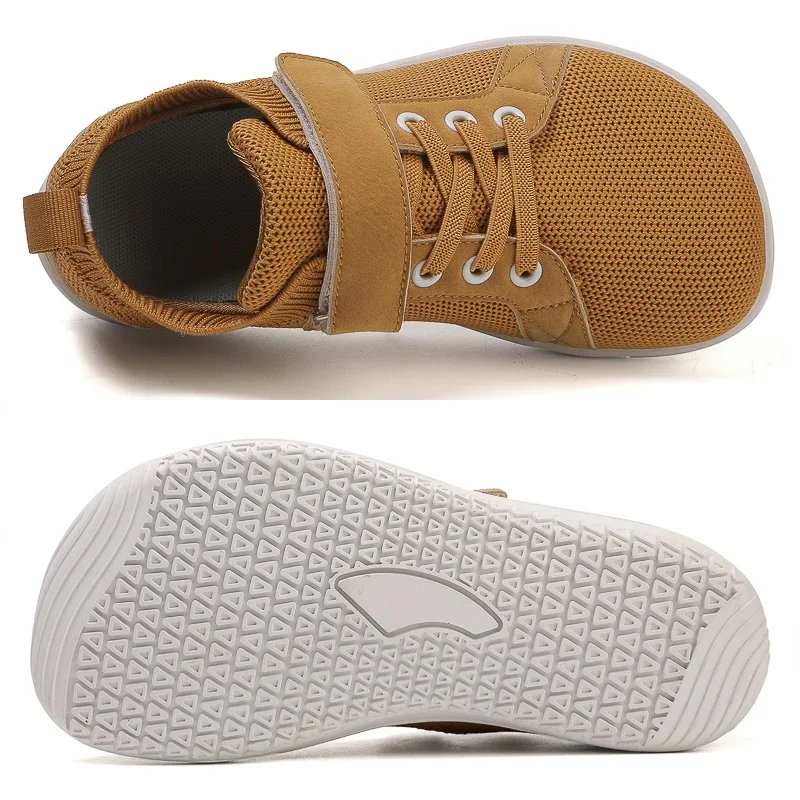 New Autumn Baby Shoes Toddler Boys Barefoot Shoes Soft Sole Girls Outdoor Tennis Fashion Little Kids Sneakers