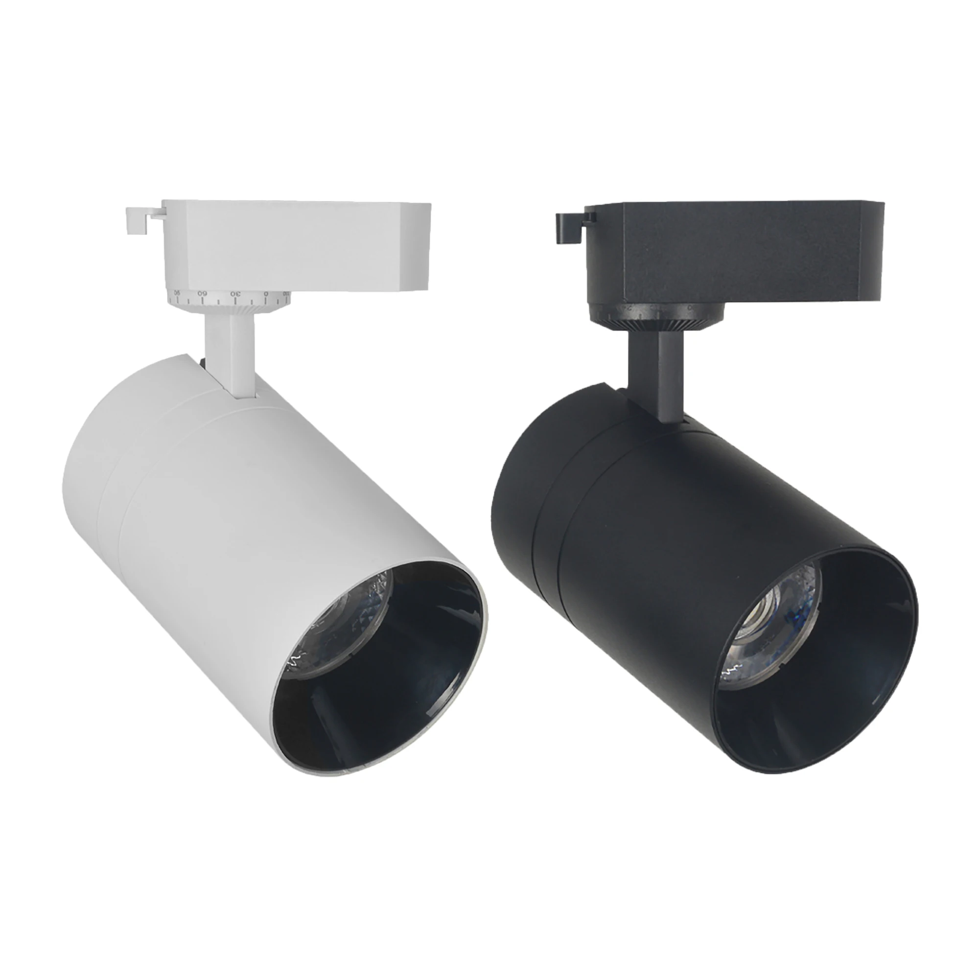 JHOW B3445 Low Price 45W Ceiling COB Retrofit LED Rail Track Light rail lighting system led