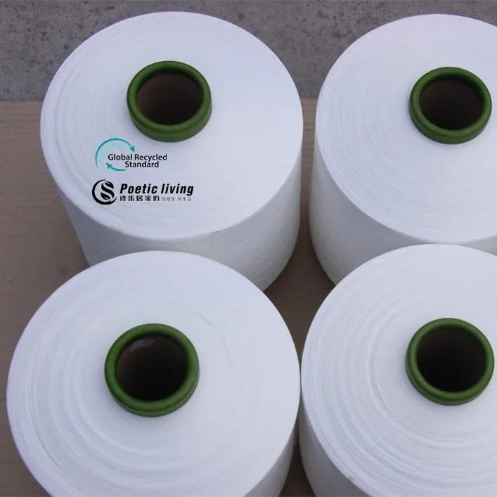  100% натуральная Высококачественная НЕОБРАБОТАННАЯ белая SD 50D/72F SIM высокоэластичная нить из полиэстера DTY