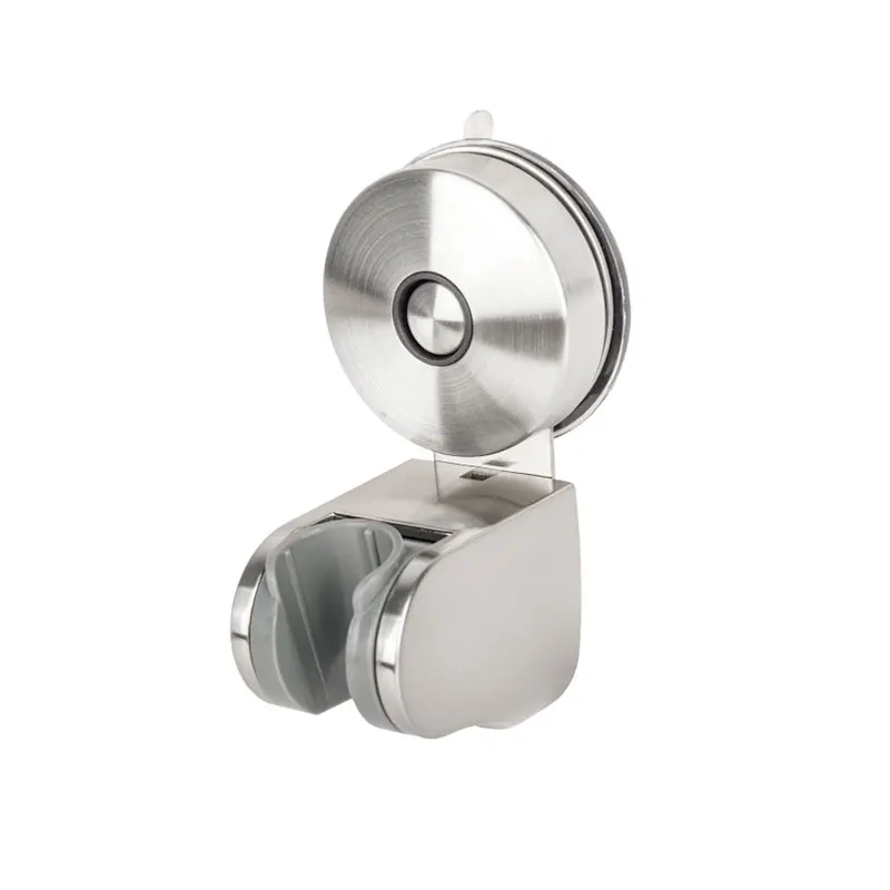 Bathroom Relocatable  Stainless Steel Hand Shower Holder Handheld Showerhead Bracket Adjustable Suction Cup Shower Head Holder