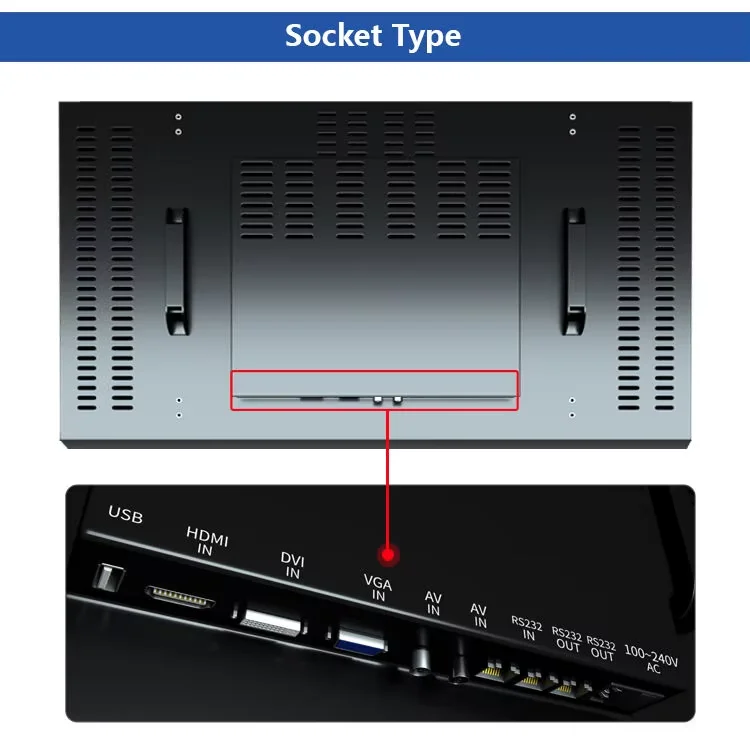 Hd 2x2 3x3 Video Wall Lcd Digital Signage Display Advertising Players Splicing Screen Lcd Video Wall Display