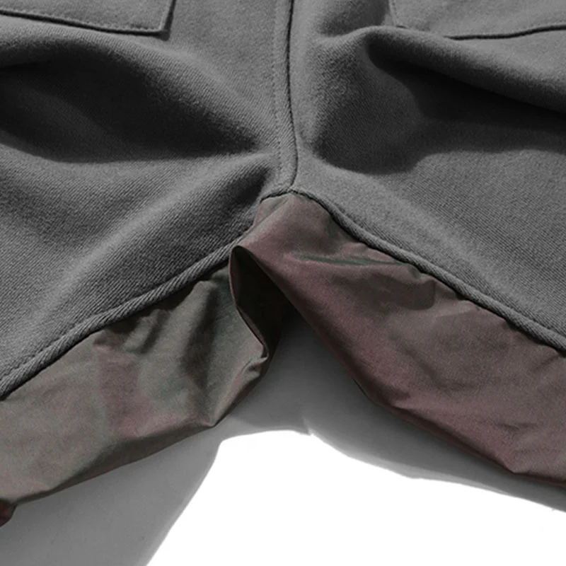 Custom heavyweight 500 gsm sweatpants streetwear cut and sew sweatpants 400 gsm designer sweat pant manufacturer