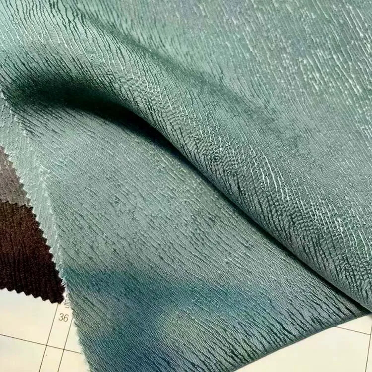 Personalized cuprammonuium silk like sandwashed fabric 100% cupro viscose  rayon jacquard fabric for  pajamas dress sale