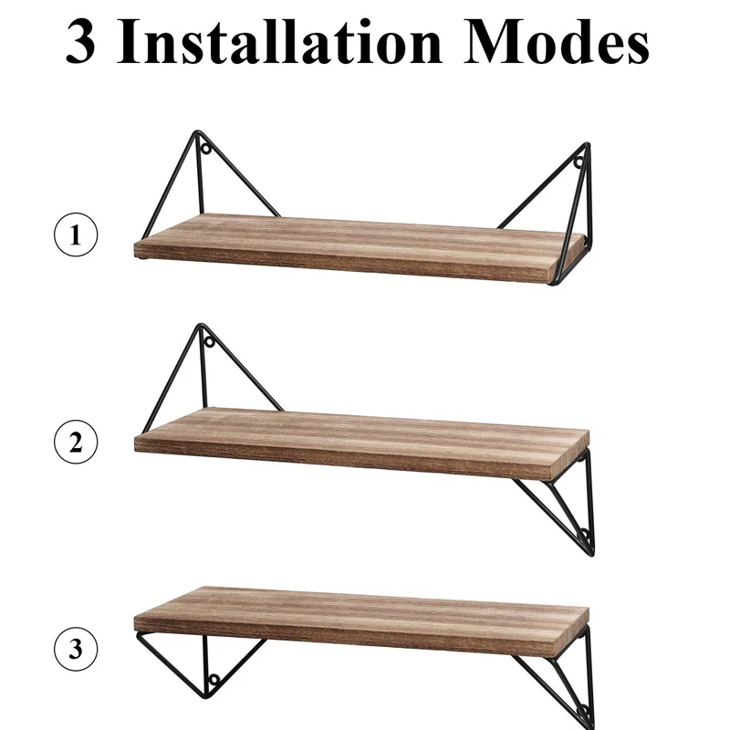 Bedroom Living Room Bathroom Kitchen Office Wall Storage Shelves modern designer Wall Mounted Floating