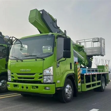 Новинка Прямая продажа с завода гидравлическая Автоматическая Регулировочная платформа Isuzu 30 м