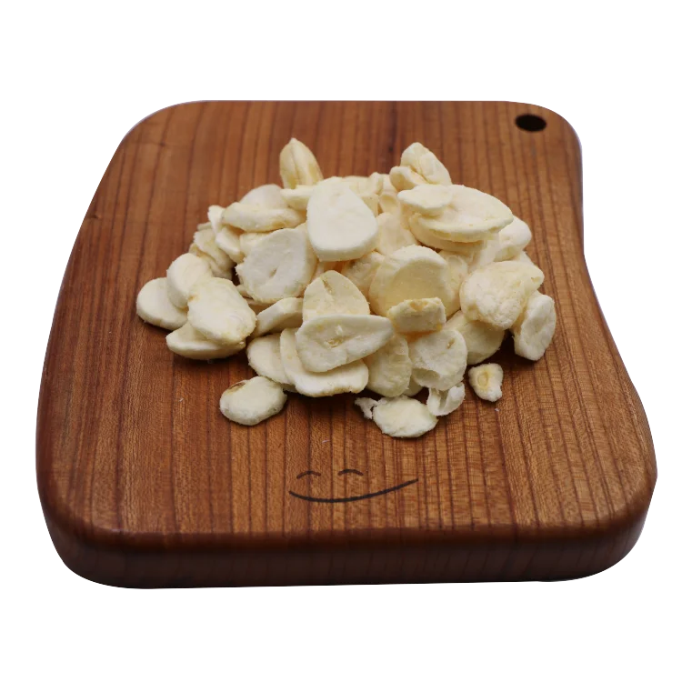 Healthy garlic Chinese snack chips crispy vegetable