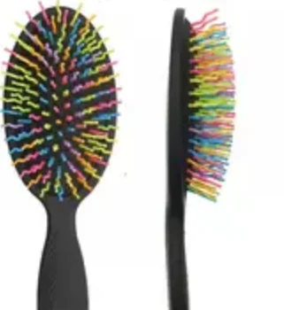 Plastic Straightener Massage Comb Brush Antistatic Hairbrush with Handle Natural Rubber Paddle hairbrush