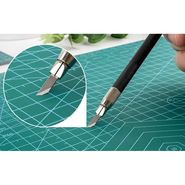 A1 A2 A3 A4 Индивидуальный размер печати самовосстанавливающийся коврик для резки двусторонний самодельный крафтовый зеленый ПВХ