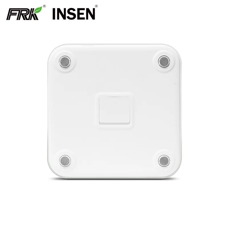 6mm Glass Platform Smart Body Fat Weight Scale Eight Electrode APP Connected Electronic Heart Rate Health Test Scale