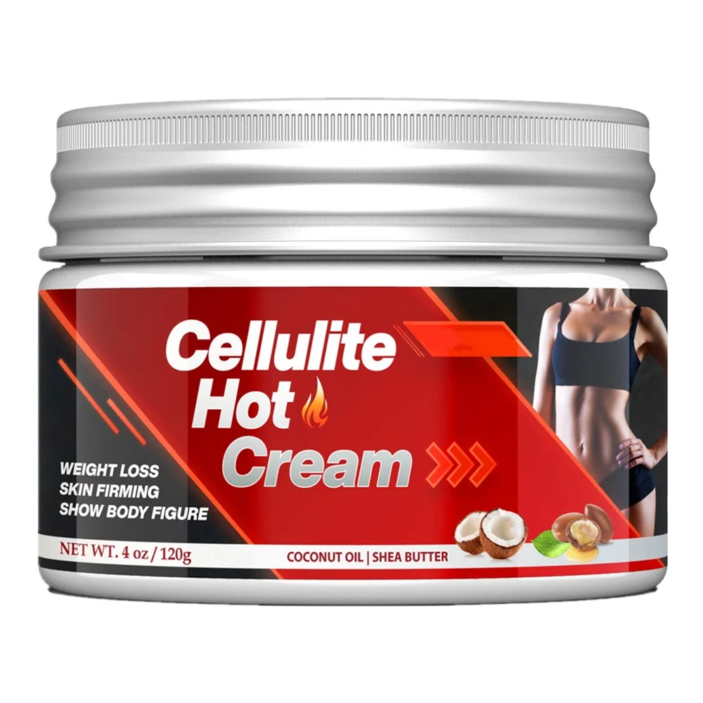 1 MOQ Hot Body Cellulite Vegan Stomach Caffeine Chilli C Burn Fat Arm Legs Flat Tummy Slimming Cream Gel
