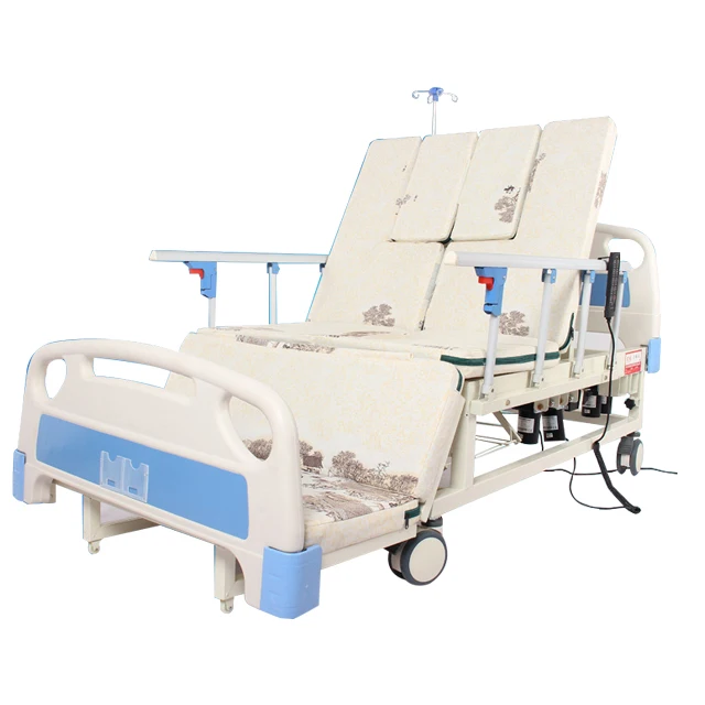 ICU Multifunction Hospital Five Function Medical Electric Patient Bed For Elder Patient