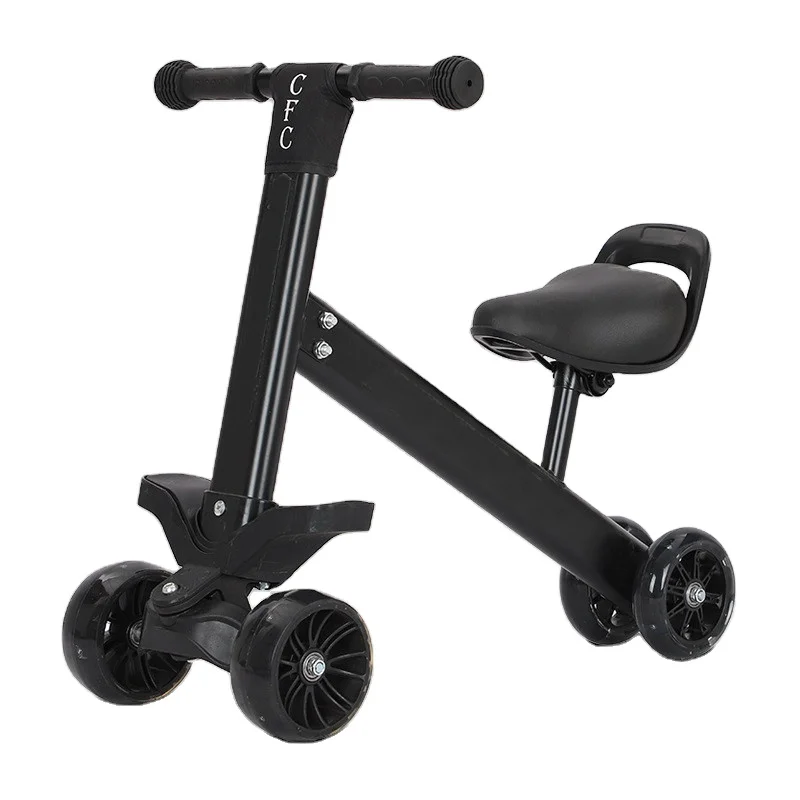 Детский четырёхколёсный вагончик от производителя onlywheel в Китае (стандарты От 2 до 6 лет с цельной подошвой в стиле йо-йо скутер