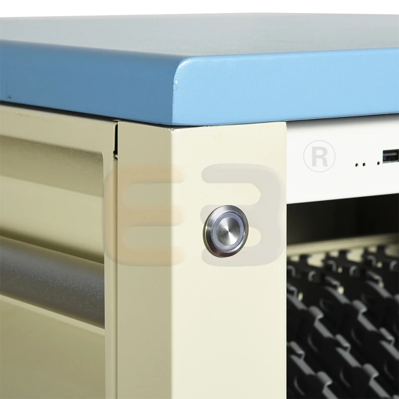 30 Slots Type C 15W,45W,60W PD Fast Charging Tablet Charging Trolley