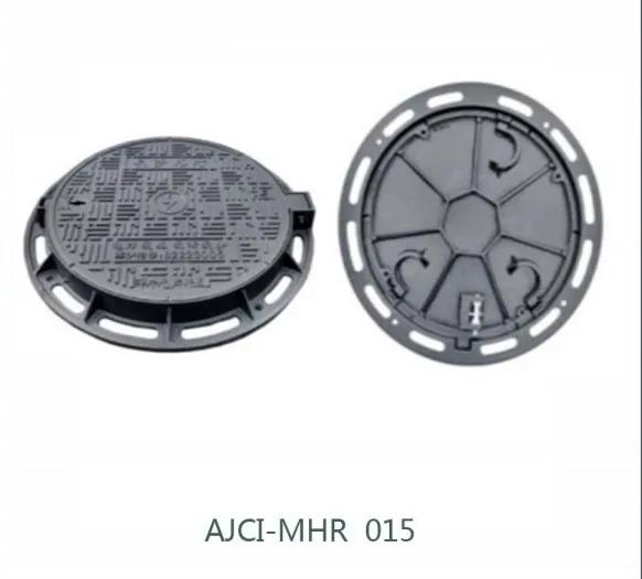 Heavy Duty Round shape rainwater customized colors manhole cover cast iron