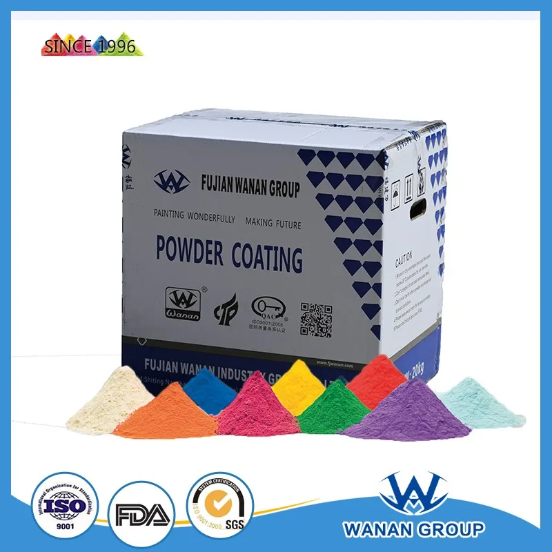 Outdoor polyester resin Black Sand Effect Texture Powder Coating