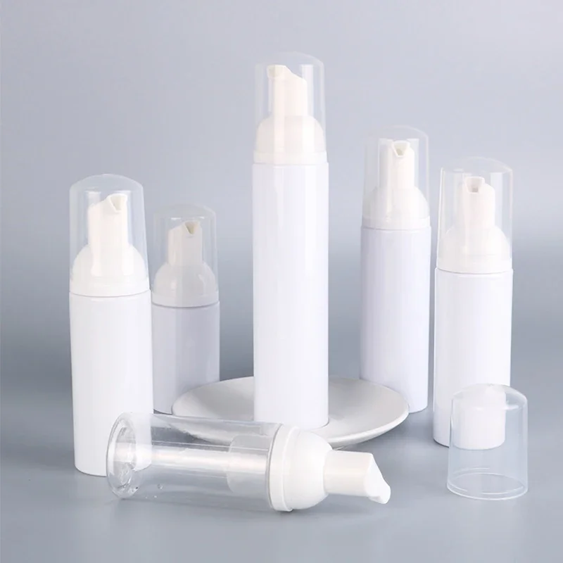 Recyclable Biodegradable 50ml 60ml 70ml 75ml 90ml 110ml Plastic Foam Pump Facial Foamer Bottle Soap Cleanser