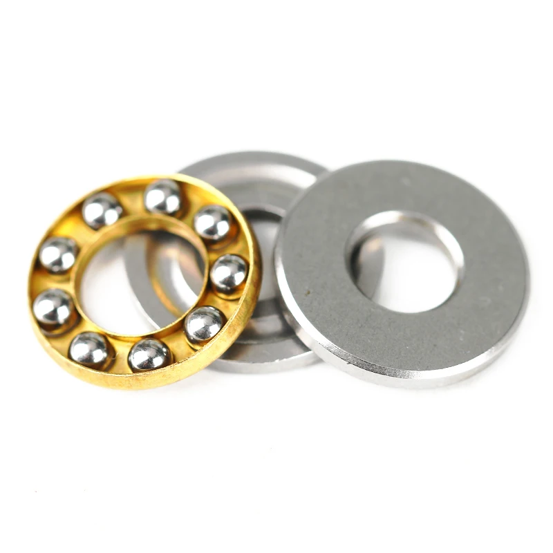 8mm Bore Stainless Chrome steel brass cage steel cage Micro planar thrust ball bearing F8-16 F8-19 F8-22 F8-14M F8-16M F8-22M