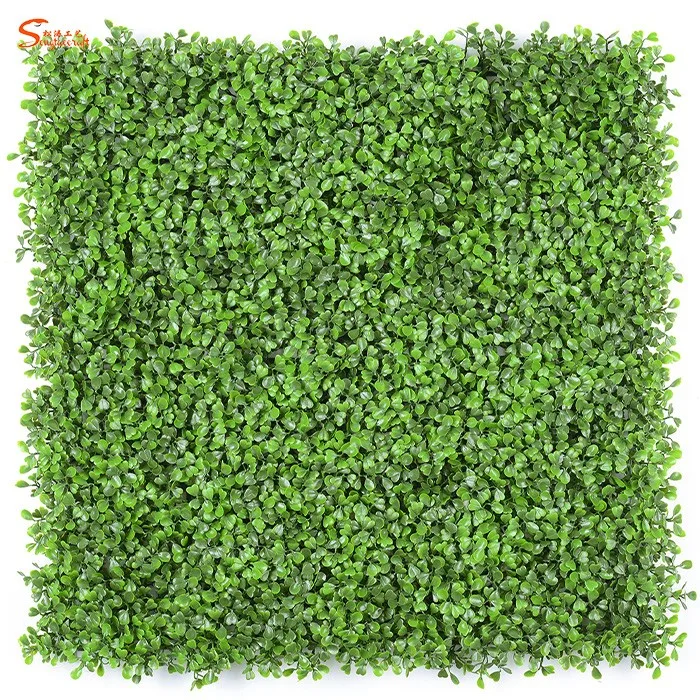 Synthetic Vertical artificial green fake plant wall grass decoration