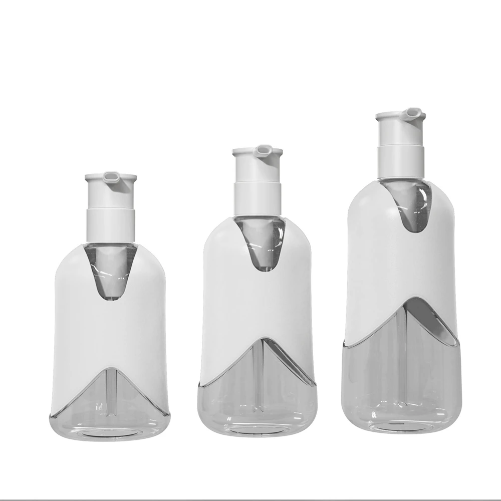 300ml  400ml 500ml Empty shampoo Cosmetics Container Dispenser Personal Care Liquid Soap Packaging Plastic bottles