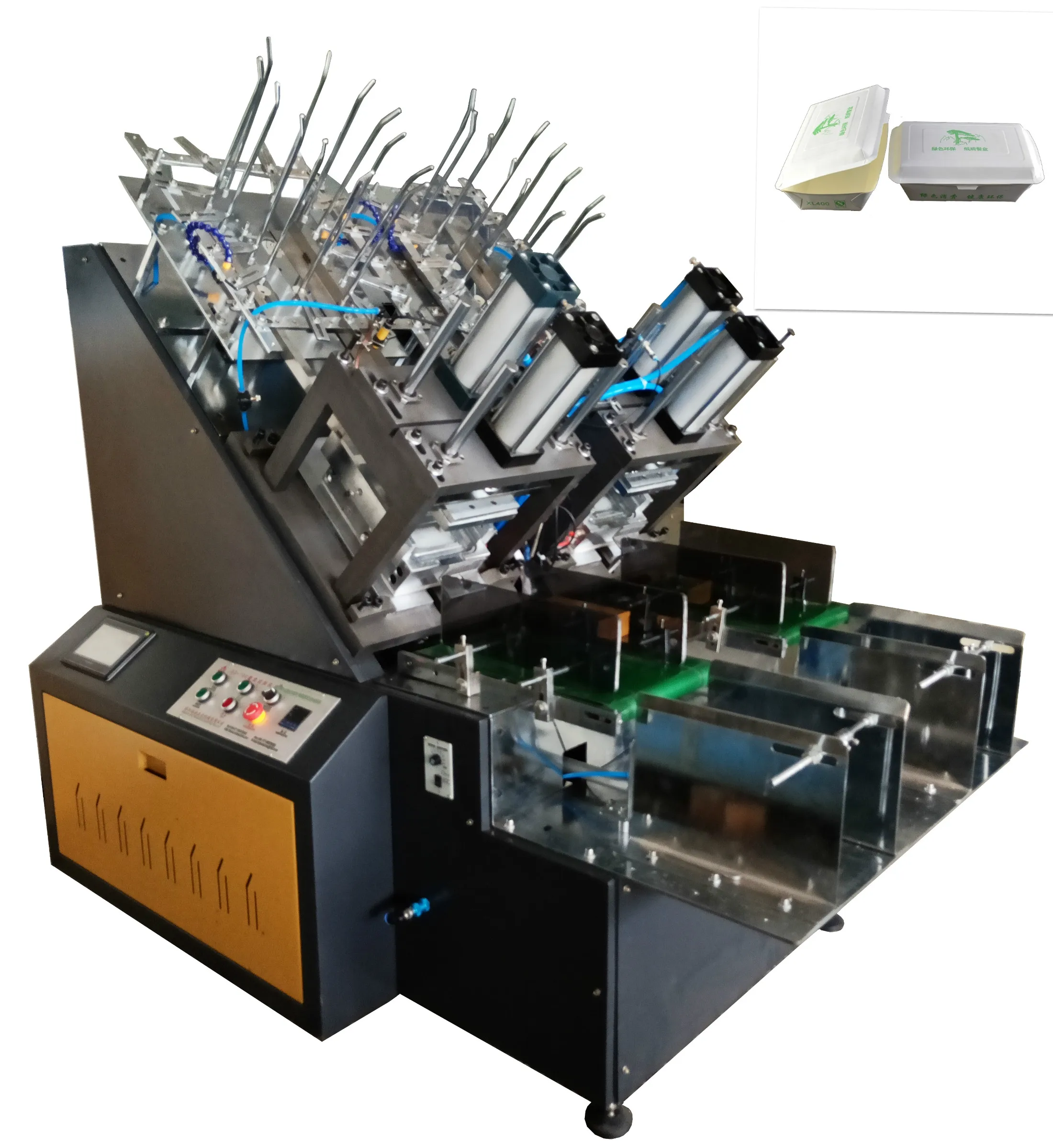 Take away paper food container /box/plate making machine